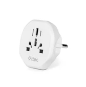 Ttec Şarj Akım Korumalı 10A/250V Amerikan Ve Avrupa Tipi Priz Dönüştürücü Priz Çevirici Adaptör Priz - 1