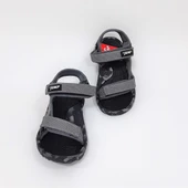 Jump 30066 Gri Cırtlı Rahat Erkek Çocuk Sandalet - 9