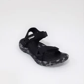 Jump 30066 Siyah Cırtlı Rahat Erkek Çocuk Sandalet thumbnail 5