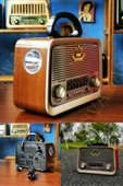 Janva Shop-rt-301 Nostaljik Görünümlü Bluetoothlu Mp3 Çalar Radyo Müzik Kutusu Rt301 - 6