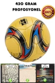 Uefa Şampiyonlar Ligi Özel Tasarım Futbol Topu 420 gram Lazer Kesim Maç Ve Antreman - 6