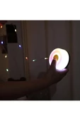 RGB Pro Şarjlı 8x80 Led Kamp Lambası Işıldak Fener Dekor Lambası Yıl Başı Süsü Perde Peri Şerit Led - 2