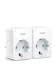 TP-LINK   Tapo P100(2-pack) Mini Smart Wi-fi Socket ( 2x ) ( Akıllı Wi-fi Priz ) - 1