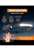 lx200 led headlamp Kafa Tepe Lambası Sensörlü - 4