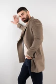 SİR REGULAR FİT ERKEK KAŞE KABAN - 2