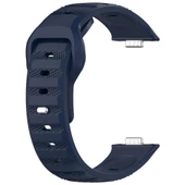 Huawei Watch Fit 4/Fit 4 Pro/Fit 3 Kordon Tokalı Ekose Silikon - 4