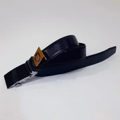 Fiyra 101-2 Lacivert 3,5cm Otomatik Tokalı Hakiki Deri Kemer - 8