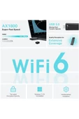 TP-LINK Archer TX20U AX1800 Dual Band Wi-Fi 6 USB Adaptör - 3
