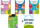 Erdem Çocuk Okul Öncesi 5 Yaş Etkinlik Seti - 1
