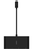 Belkin   Usb-c Multimedia Adapter; 4k Hdmı, Ethernet, Usb-a, Vga - 5