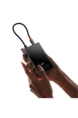 Baseus Pioneer Joy 8in1 Uyumlu Multifonksiyonal Type-c Hub Dock Station - 6