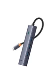 Baseus Ultra Joy 6in1 Multifonksiyonal Type-C Hub Dock Station - 3