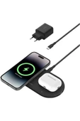 Belkin BoostCharge Pro 2'si 1 arada MageSafe Kablosuz Şarj İstasyonu - ?WIZ021vfBK - 3