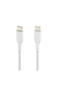 Belkin   Type-C to Type-C Örgülü Kablo 1 Metre (İkili Paket) - Beyaz - 3