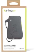 Infinity Lab   By Harman Instantgo Powerbank 10000 Mah Lightning Siyah - 6
