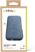 Infinity Lab   By Harman Kablosuz 5000 Mah Pd 18w Hızlı Şarj Özellikli Powerbank - Mavi - 6