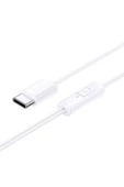 Baseus Encok CZ11 Type-C Mikrofonlu Kulaklık-Beyaz - 2