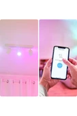 Wiz Imageo 3'lü Spot ayarlanabilir Beyaz ve Renkli, Tavan Lambası - 929002658901 - 4