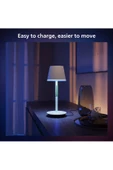 Philips Hue GO Belle Taşınabilir Masa Lambası Beyaz - 929003128401 - 5