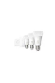 Philips Huewca 9-75W E27 Renkli Akıllı Ampul 3'Lü Başlangıç Seti (Kumandalı) - 2