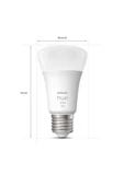 Philips   HueW 9.5-75W Beyaz Akıllı Başlangıç Seti 2'li E27 - 2