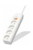 Belkin   F9e400fr1m Akım Korumalı 4lü 1m Uzatma Priz - 1