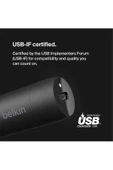 Belkin   Boost Charge USB-C 30W Hızlı Araç Şarj Cihazı - Siyah - 5