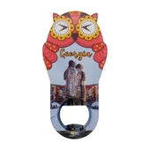 Gürcistan Temalı Baykuş Magnet Kapak Açacak thumbnail 1