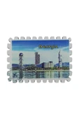 Gürcistan Temalı Pul Magnet thumbnail 3