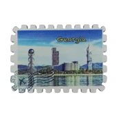 Gürcistan Temalı Pul Magnet thumbnail 1