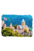 Gürcistan Temalı Kırık Magnet thumbnail 3