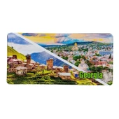 Gürcistan Temalı Plaka Magnet - 1