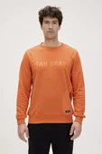 Bad Bear Marlow Crewneck Orange Erkek Sweatshirt - 1
