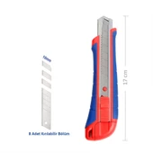 WORKPRO WP212009 18MM Ağır Hizmet Paslanmaz Çelik Kasa Maket Bıçağı - 4