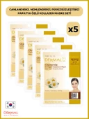 Dermal Canlandırıcı, Nemlendirici, Pürüzsüzleştirici Papatya Özlü Kollajen Maske 23 Gr 5 Adet - 1