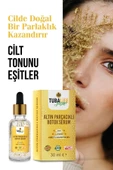 3'lü Kırışıklık Karşıtı Set - Kırışıklık Kremi, Botoks Etkili - 24k Altın Parçacıklı Serum ve Sabun - 3