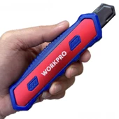 WORKPRO WP212015 18MM Ağır Hizmet Alüminyum Kasa Maket Bıçağı - 5