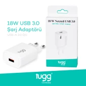 Tugg Germany Orjinal Hızlı Şarj Başlık USB Girişli 18W 104402 - 1