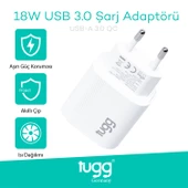 Tugg Germany Orjinal Hızlı Şarj Başlık USB Girişli 18W 104402 - 2
