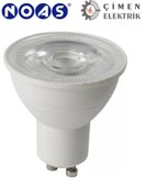 NOAS YL91 0702M 7W Mercekli Led Çanak Ampül 3200K Günışığı GU10 Duy - 1