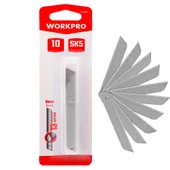 WORKPRO WP212001 9MM 10’Lu Maket Bıçağı Yedeği - 1