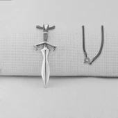 Kılıç 925 Ayar Gümüş Kolye thumbnail 1