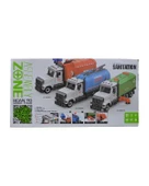Ctoy Işıklı ve Sesli Temizlik Kamyonu YW9083B - 2