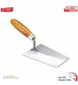 Dekor Ahşap Saplı Duvarcı Malası 14 CM 065 - 2