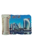 Katar Temalı Sütun Magnet - 3