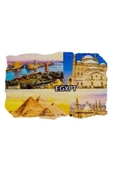Mısır Temalı Fresco Magnet thumbnail 3