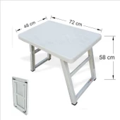 Plaj Sahil Kumsal Balıkçı Bahçe Balkon Havuzbaşı Tekne 7 Parça Katlanır Şemsiye Koltuk Masa Seti - 3