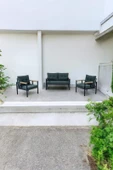 Pimango Pielize Demonte Bahçe Ve Balkon Çay Seti, 2 1 1, Yeşil Renk - 1