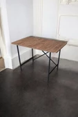 Pimango Orlando Metal Ayaklı Çalışma Ofis Bilgisayar Masası Ahşap Masa 70x110CM - 1