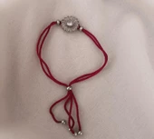 Asansör bileklik Zirkon Kararmaz Çelik Ayarlanabilir Ölçü Moda Bileklik - 3